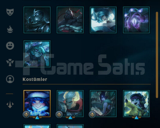 EUW Handmade hesap 56 Level Gold 1+