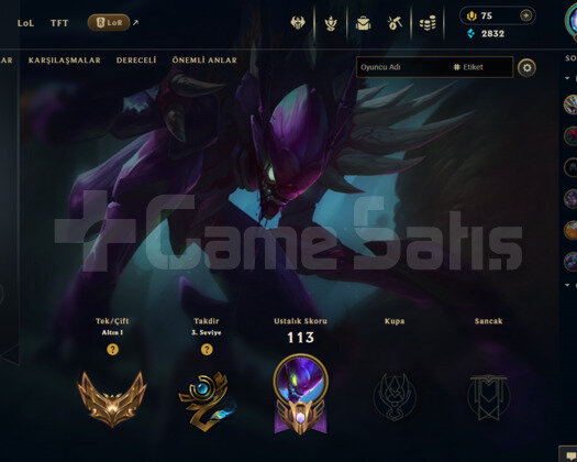 EUW Handmade hesap 56 Level Gold 1+