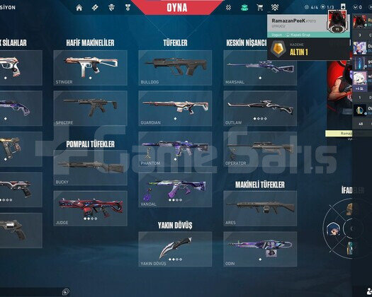 battle pass bıçaklı gold hesap