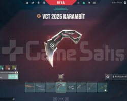 VCT KARAMBİT/KURONAMİ/RGX KELEBEK MAİL HESAP