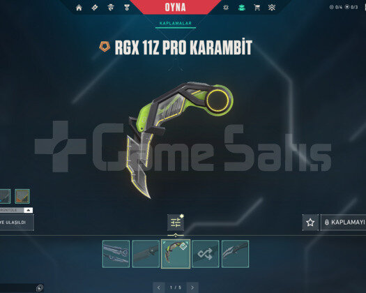 RGX PRO KARAMBİT/KURONAMI/CHAMPION MAİLLİ HESAP