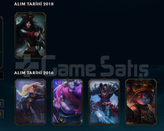 2015 KURULUM 5 SKINLI GARANTILI  27 LEVEL HESAP