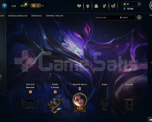 EUW Unranked | 1 Kostüm - 30 Hero | LoL Hesap