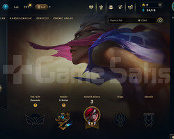 EUW Unranked | 1 Kostüm - 24K Mö | LoL Hesap