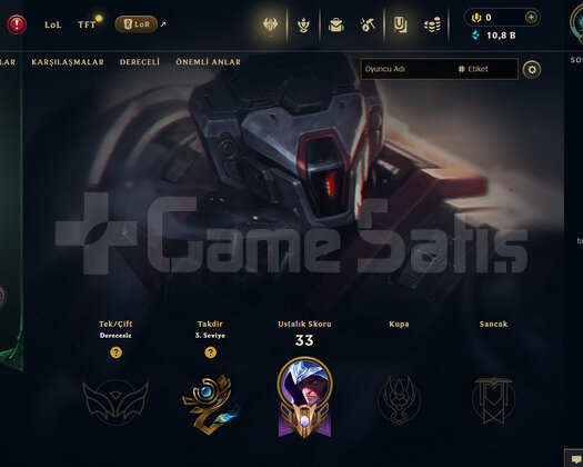 TR Geçen Sezon Zümrüt | 4 Kostüm - 10K Mö | LoL He