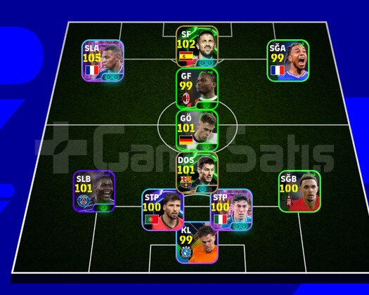 106 BOMBACI MBAPPELİ - TD Xabi Alonso - Sağlam