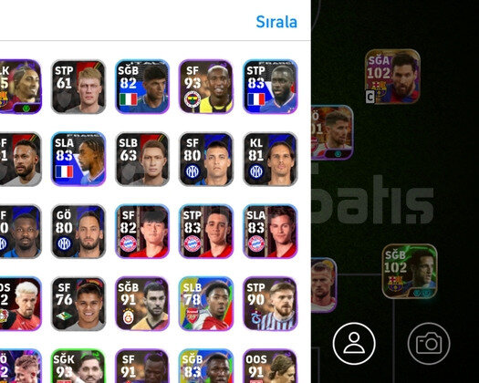 E Football 25 Acil satılık hesap