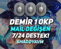 TR - DEMİR 1 0KP - MAİL DEĞİŞEN - DÜŞÜK MMR