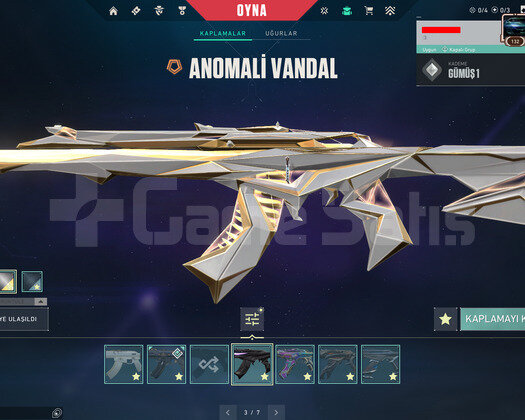 7 BIÇAK//9 VANDAL//5 PHANTOM//MAİNLİK ACC!!!