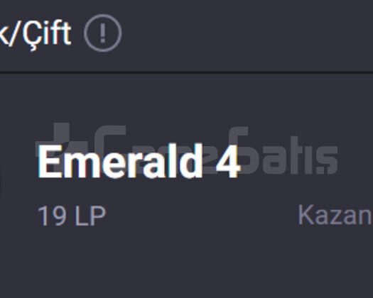 EUW EMERALD 4/73WR/50K MAVİ ÖZ/TAKDİR5/8 SKİN/