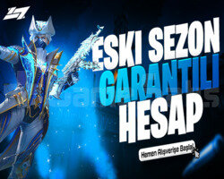 ESKİ SEZON GARANTİLİ PUBG RANDOM HESAP