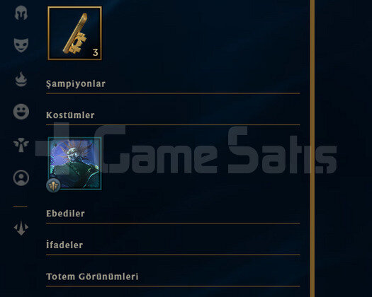 TR Esnek Plat 3 | 2 Kostüm - 31 Hero | LoL Hesap