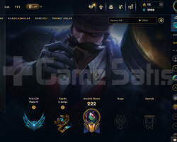 EFSANE SORUNSUZ TR PLAT YÜKSEK MMR GÜZEL SKİNLİ