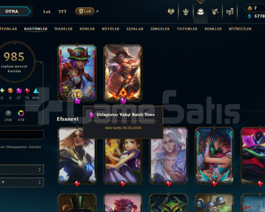 EUW / 985 SKIN / ALMAK İÇİN SON FIRSAT DEV İNDİRİM