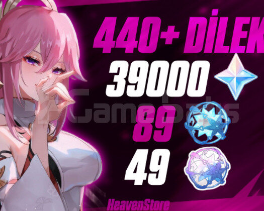 EU | MR50 440+ dilek 39000 primogem 89+49 yazgı