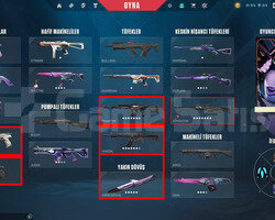 MAİNLİK//4 VANDAL//BATTLE PASS FULL//BOL SKİNLİ AC
