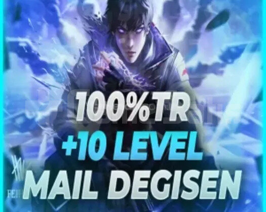 UVIP+ 100TR +10 LEVEL MAİL DEĞİŞEN HESAP