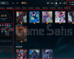693 LEVEL / 412 SKIN / FULL HERO / +MAIL / +TEL