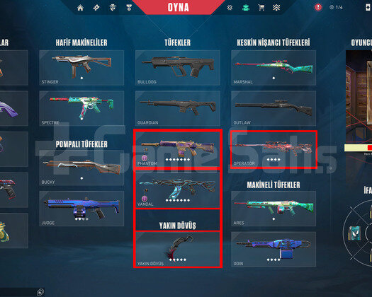YAĞMACI KARAMBİT/RGX KATANA//BOL SKİNLİ//ÇITIRRR!!