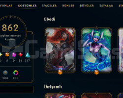 EUW 862 SKİN - GERİ ÇEKİLMEME GARANTİLİ DİA MMR