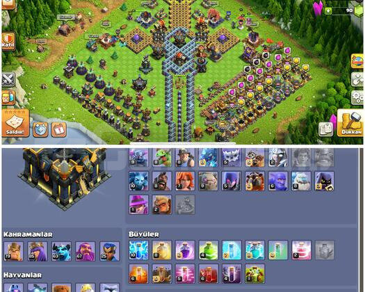 TH17COC |  222 LEVEL + FİYAT PERFORMANS ÜRÜN