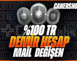 +5000 SATIŞ / TR - DEMİR 1-2-3 RANK - MAİL DEĞİŞEN