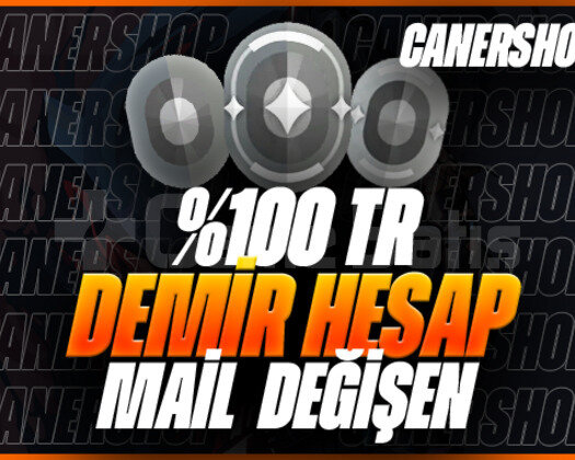 +5000 SATIŞ / TR - DEMİR 1-2-3 RANK - MAİL DEĞİŞEN