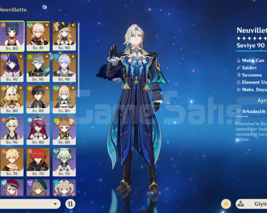 24x5 Neu + Yelan+bis + kazuha + xilonen + furina..