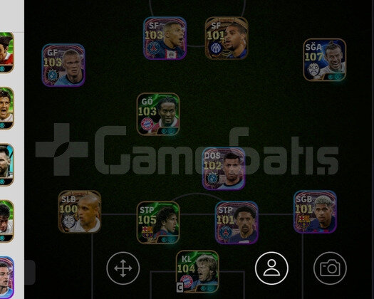 107 BALE 103 MBAPPE 103 HALAND DOLU DOLU
