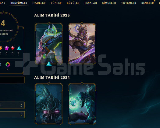 EUW Gold 2 | 4 Kostüm - 40 Hero | LoL