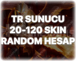 LOL 20-120 SKIN GARANTİLİ RANDOM
