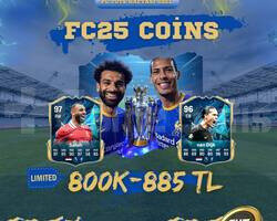 FC25 Coins - 800K/885 TL  İNDİRİMLİ - SINIRLISTOK