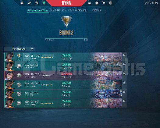 BRONZ 2 TR HESAP MAİL DEĞİŞİR