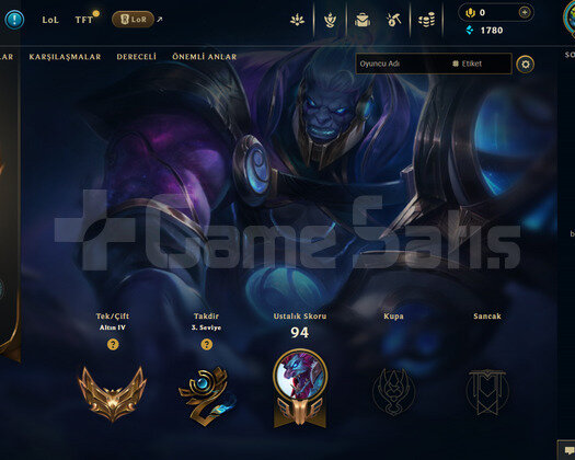 EUW Gold 4 | 2 Kostüm - 36 Hero | LoL