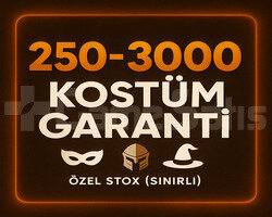 | ÖZEL STOK | DOPDOLU 250-3000 KOSTÜM GARANTİ