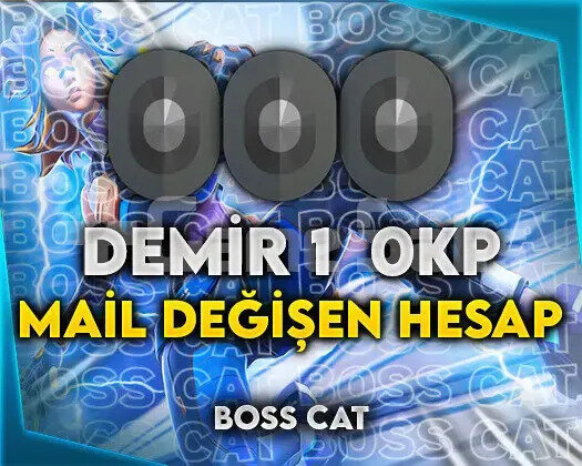 TR - DEMİR 1 0 KP - MAİL DEĞİŞEN - ULTRA DÜŞÜK MMR