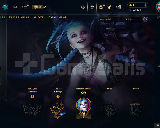 TR Unranked | 1 Kostüm - 20 Hero  | LoL