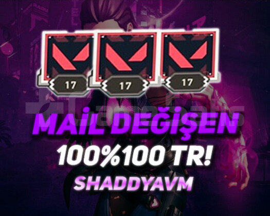 TR - MAİL DEĞİŞEN - 17 LEVEL - HESAPLAR