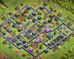 TH13 MAX!! SAVUNMA HERO LAB + 6 KOSTÜM