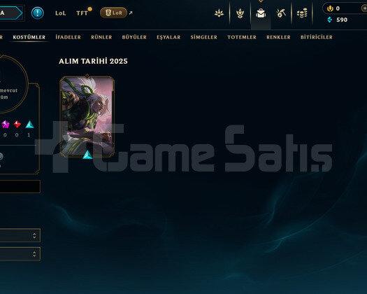 EUW Gold 4 | 1 Kostüm - 36 Hero | LoL Hesap