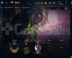 EUW Gold 4 | 1 Kostüm - 36 Hero | LoL Hesap