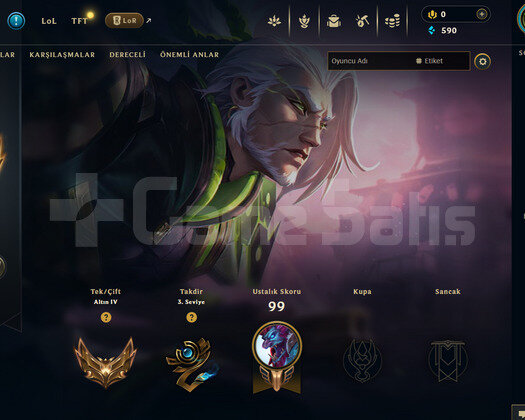 EUW Gold 4 | 1 Kostüm - 36 Hero | LoL Hesap