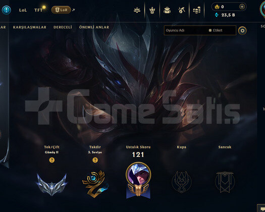 EUW Silver 2 | 2 Kostüm - 23K Mö | LoL Hesap