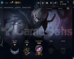 EUW Silver 1 | 2 Kostüm - 37K Mö | LoL Hesap