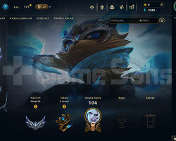 TR Silver 3 | 1 Kostüm - 27 Hero | LoL Hesap