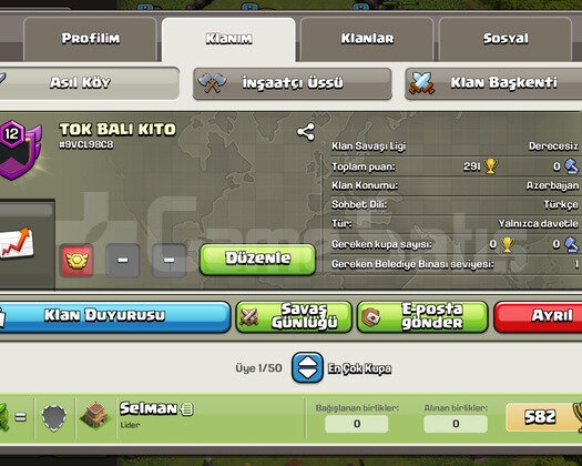 12 LEVEL ACİL SATILIK KLAN