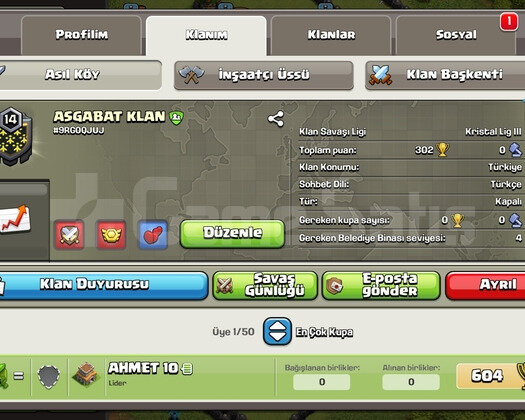 14 LEVEL KLAN ACİL SATILIK