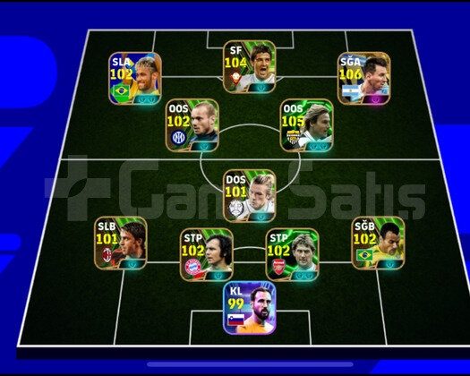 Tek Bağ 3166Kg 106 Messi ve 105 Nedved