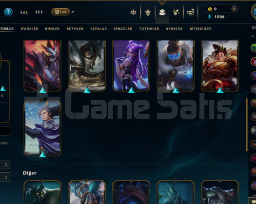 EUW 89 LEVEL HANDMADE MAİLLİ 20 SKİNLİ FRESH HESAP