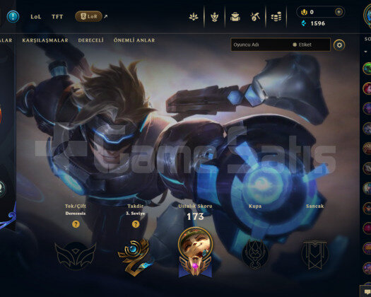 EUW 89 LEVEL HANDMADE MAİLLİ 20 SKİNLİ FRESH HESAP